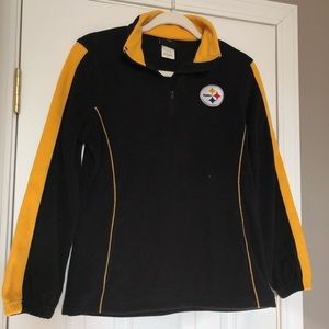 Women’s Fleece Pittsburg Steelers Top Size Small